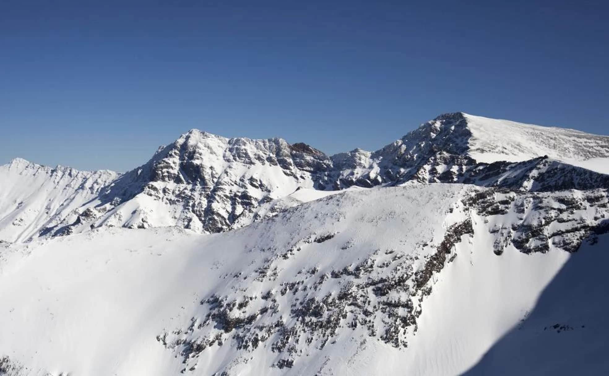 Vista panorámica de Sierra Nevada, Granada